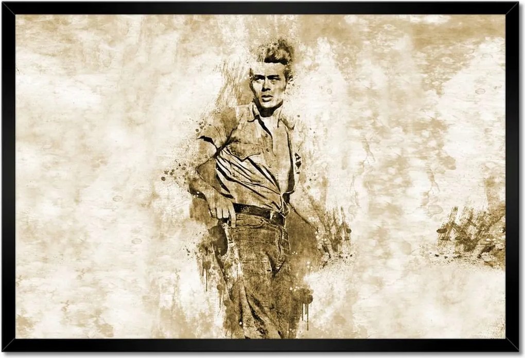 Poszterek keretben 60x40 James Dean Színész Mozi
