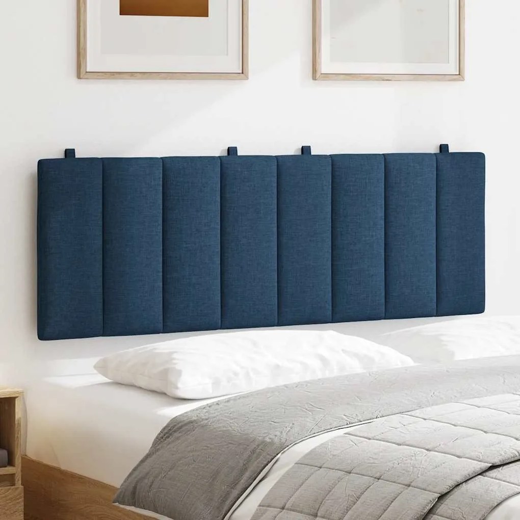 kék szövet fejtámla párna Hanko 140 cm