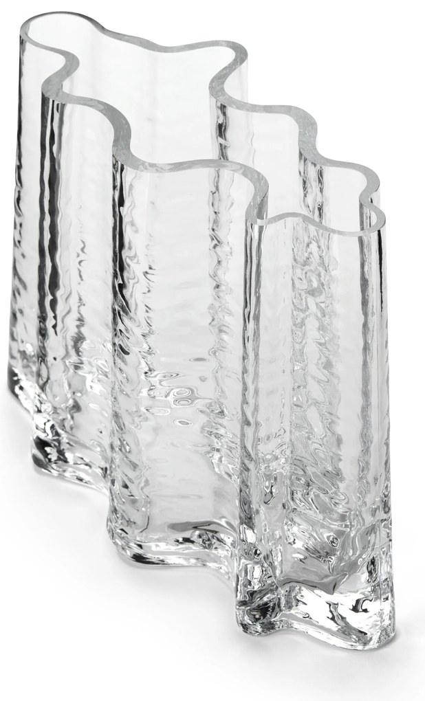 Váza Szürke blé, 24 cm, átlátszó - COOEE