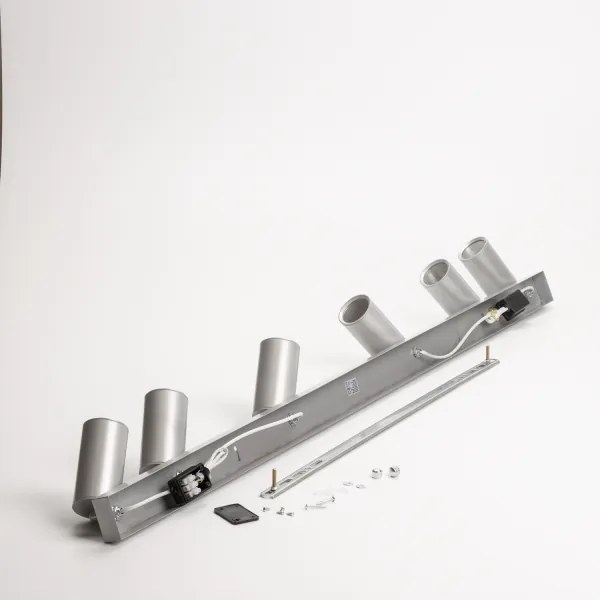 Brilagi - Fürdőszobai spotlámpa SELE 6xGU10/30W/230V IP44 ezüst