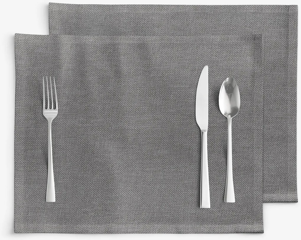 Goldea reggeliző alátét peru - szürke - 2 db 30 x 40 cm