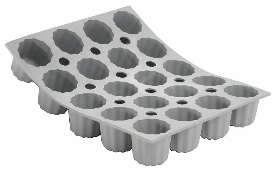 De Buyer 1856.21D szilikon forma Mini Canelés , 20db