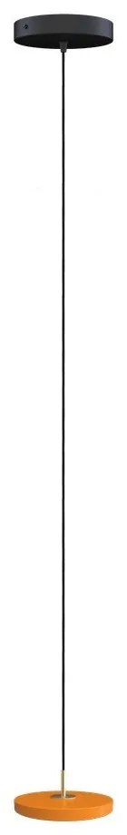 Narancssárga LED függőlámpa fém búrával ø 15 cm Asteria Micro – UMAGE