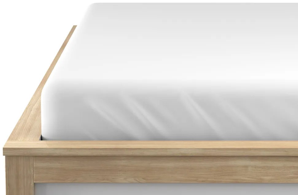 Jersey fehér lepedő EXCLUSIVE 90x200 cm