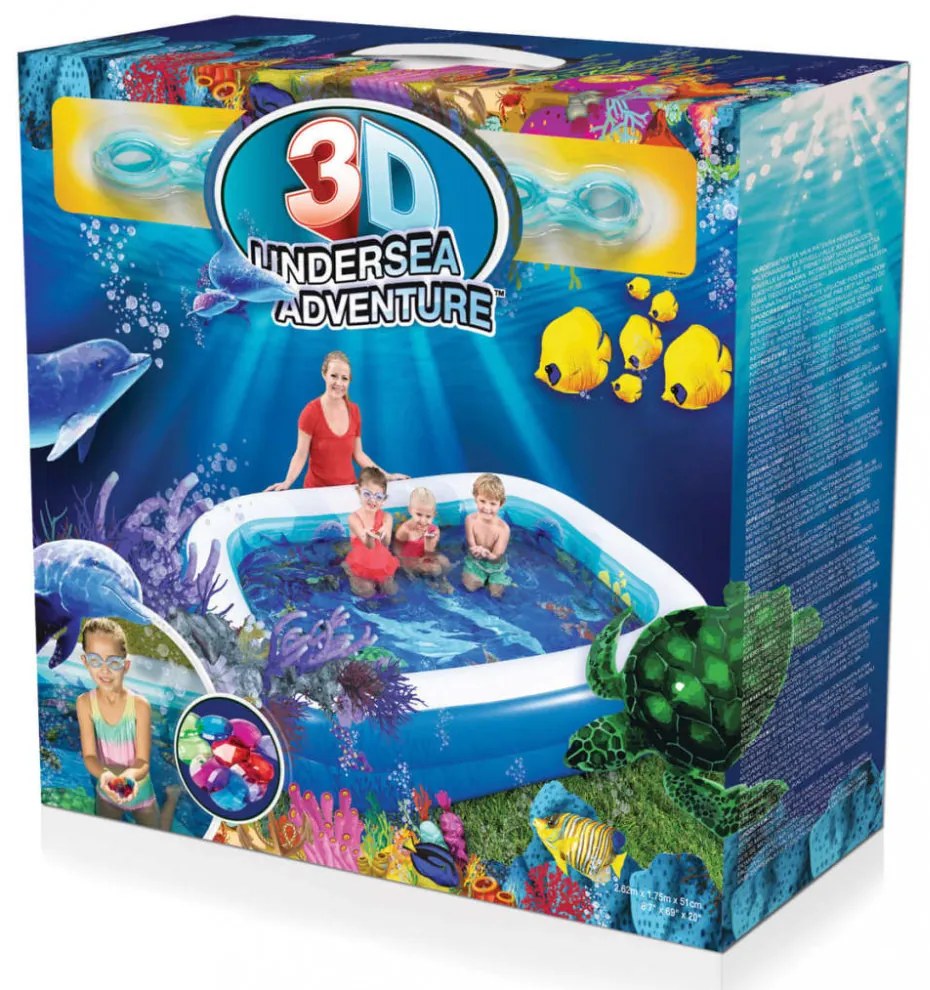 Bestway Undersea Adventure 54177 felfújható medence