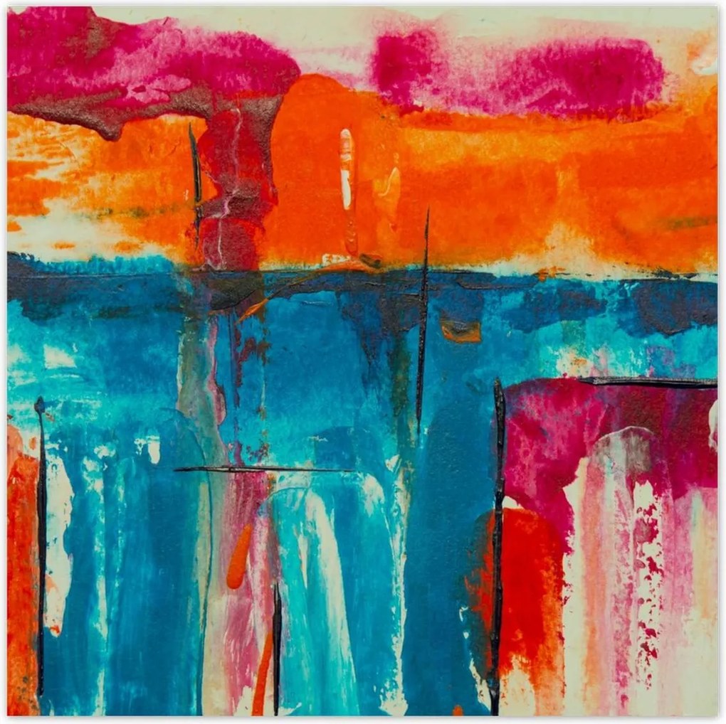 Poszterek 140x140 Absztrakt Odette