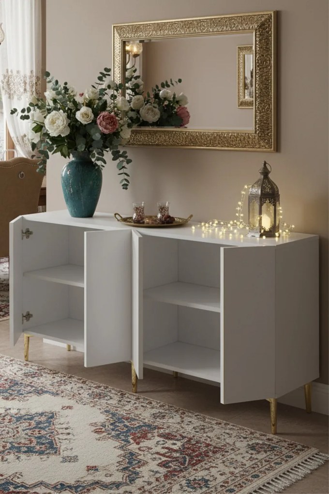Poli 150 - White, Gold