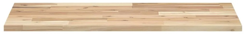 3 db kezeletlen tömör akácfa függőpolc 100 x 40 x 2 cm