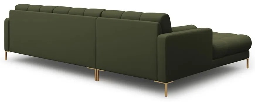 Zöld sarokkanapé (bal oldali) Bali – Cosmopolitan Design