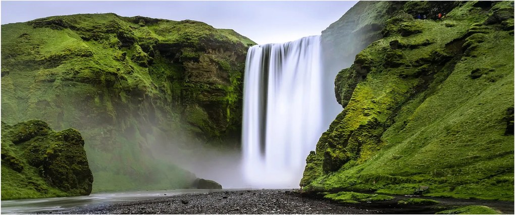 Vízesések képe (120x50 cm)