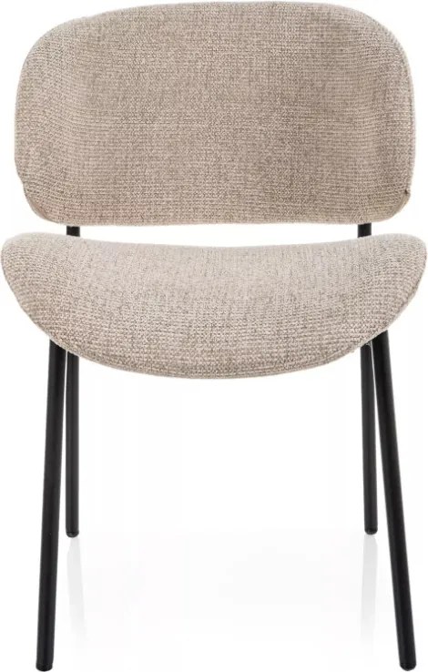 Kiso Noelle étkezőszék bézs/fekete