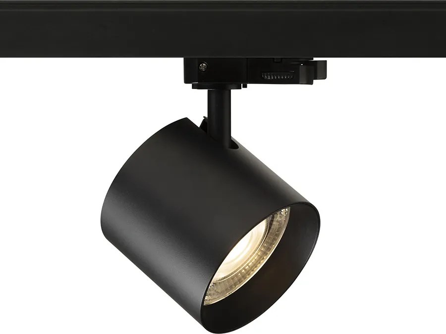 RENDL IRIS 9 háromáramkörös sínre fekete 230V LED 12W 24° 3000K