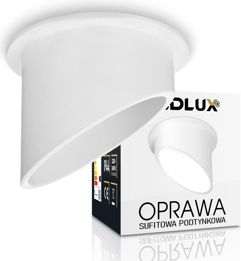 Halogén süllyesztett lámpatest süllyesztett Led cső GU10 fehér