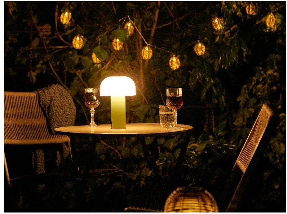 USB LED asztali-hordozható kültéri lámpa ø 15 cm Soham – House Nordic