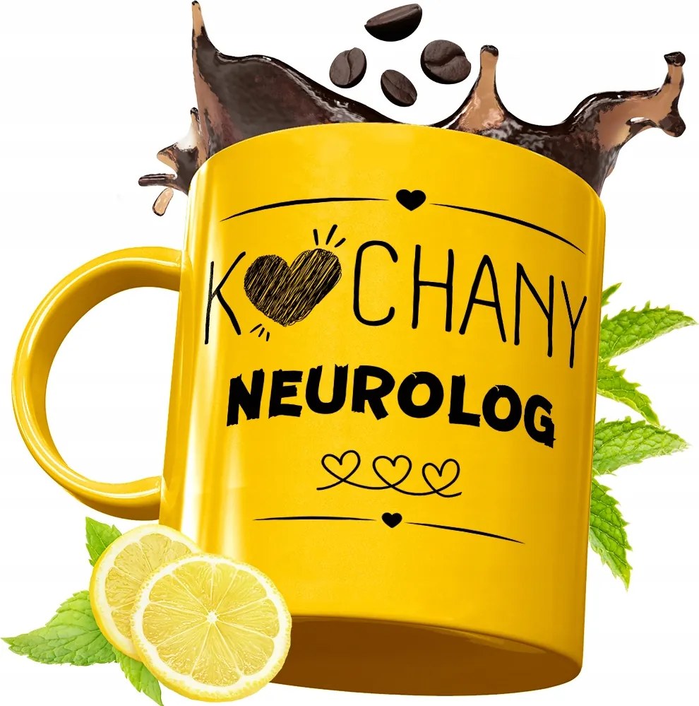 Prémium Arany Bögre Neurológusnak Ajándék Nyomtatott Fotóval