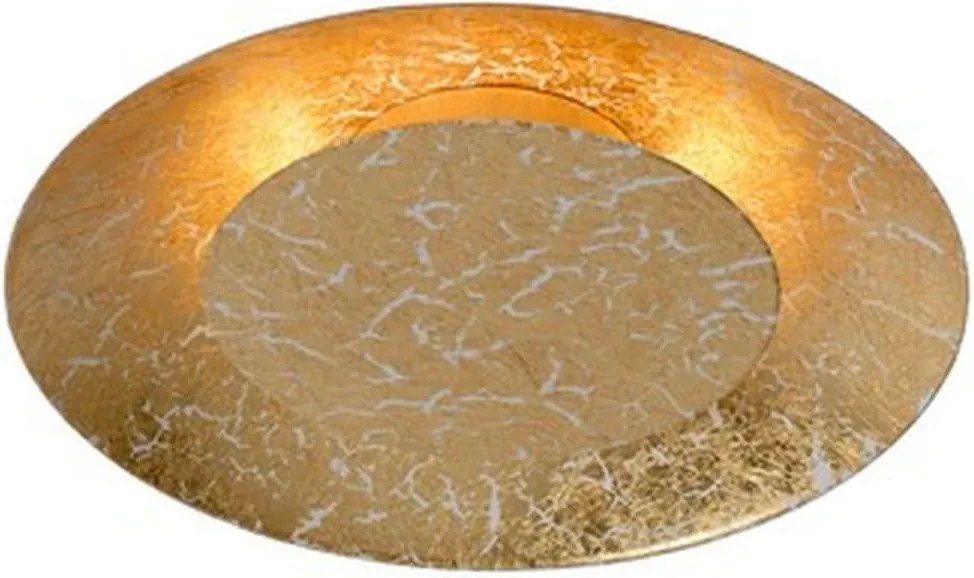 LUCIDE 79177-06-01 FOSKAL Kerek Mennyezeti Lámpa Arany LED IP20