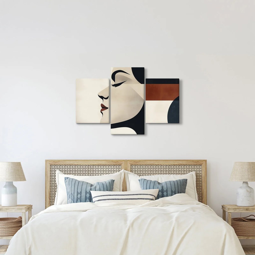 Kép - Nő profilból (90x60 cm)
