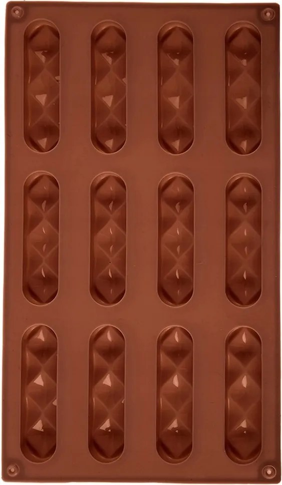 Szilikon keksz sütőforma omlós kekszekhez Praliné