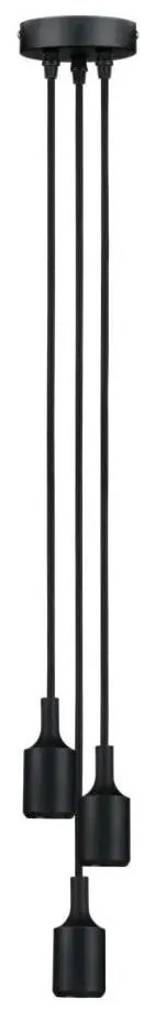 Paulmann 50382 - 3xE27/60W Tápkábel KETIL 230V