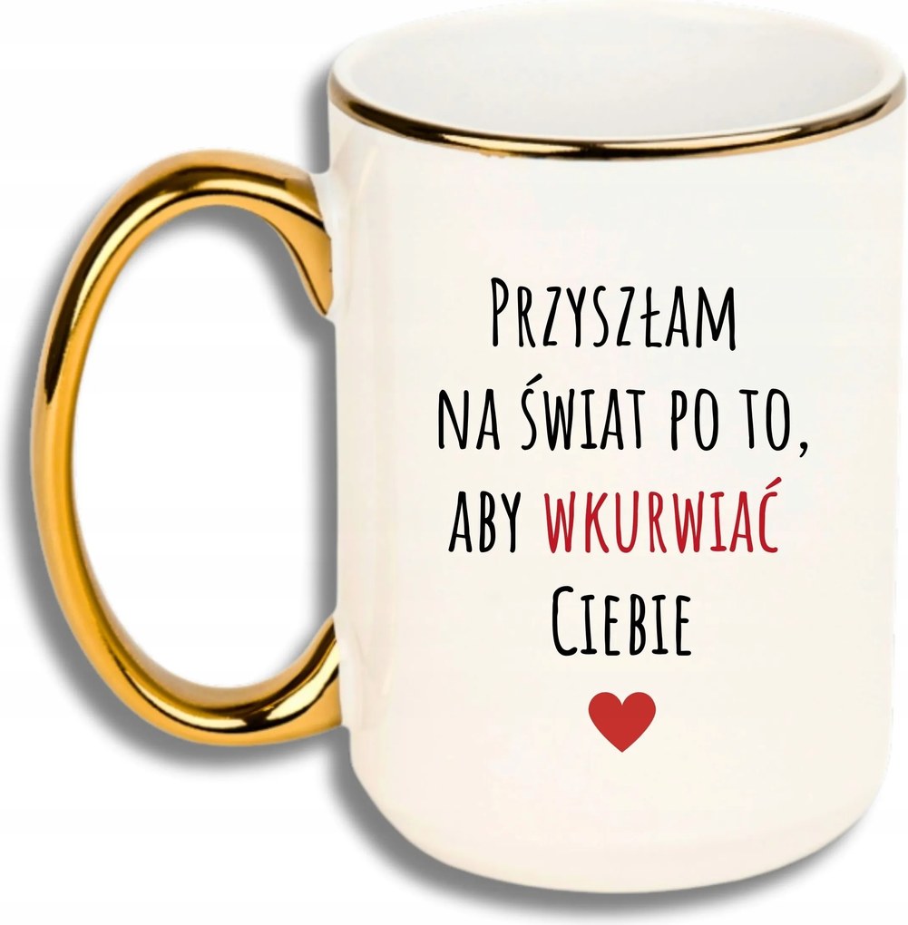 Bögre Nagy Fehér Arany Rant Vicces Ajándék Jött A Világra