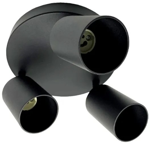 Spotlámpa FARGO 3xGU10/30W/230V fekete