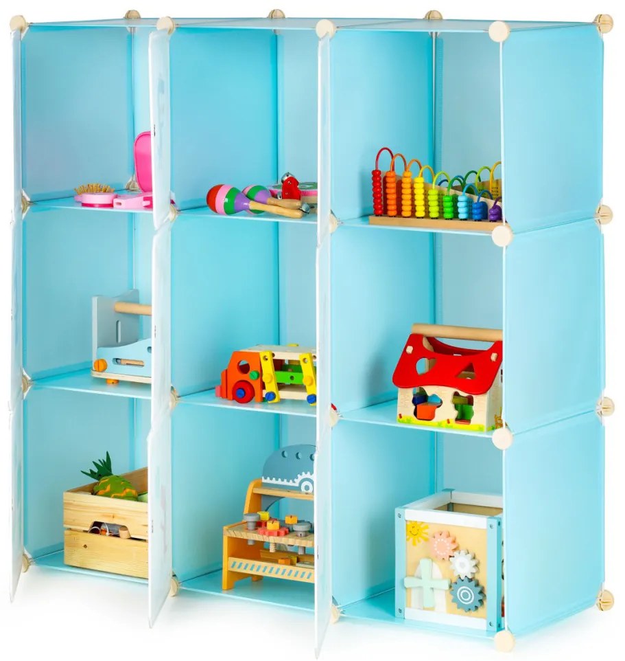 Dínós játéktároló szekrény 109x37x109 cm