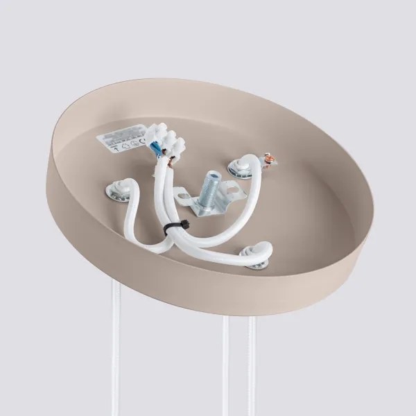 Brilagi - Csillár zsinóron CRESTO 3xGU10/10W/230V taupe