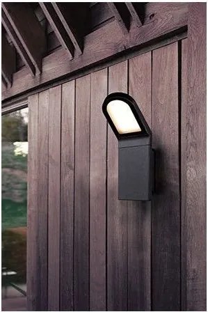 NOVOLUX 534A-L0109A-04 CASTELLO Modern Kültéri Fali Lámpa Antracit LED IP54
