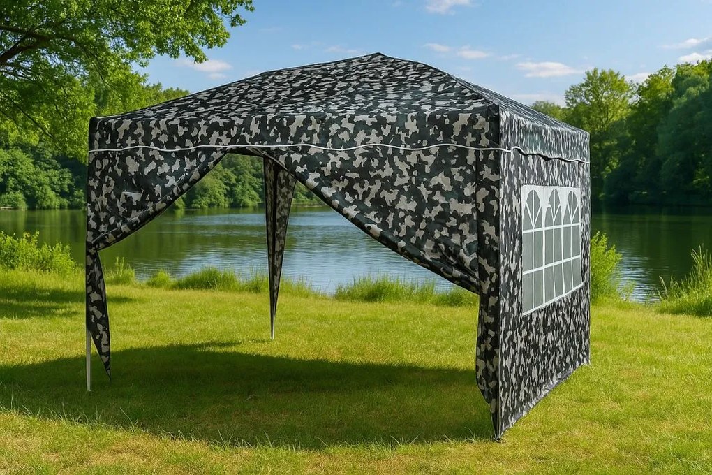 Ollós kerti sátor 3x3 m UV védelemmel