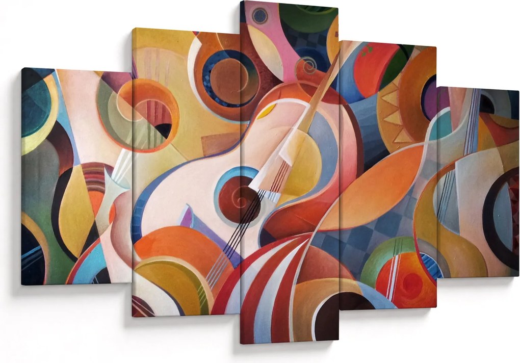 Kép - Zenei absztrakt (150x105 cm)