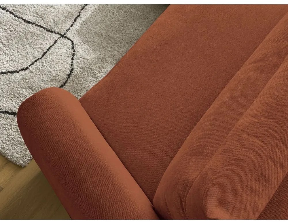 Narancssárga sarokkanapé Aden – Bobochic Paris