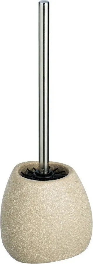 Wc Kefetartó Állvány Függőleges Kerámia Bézs 38X13.5 CM