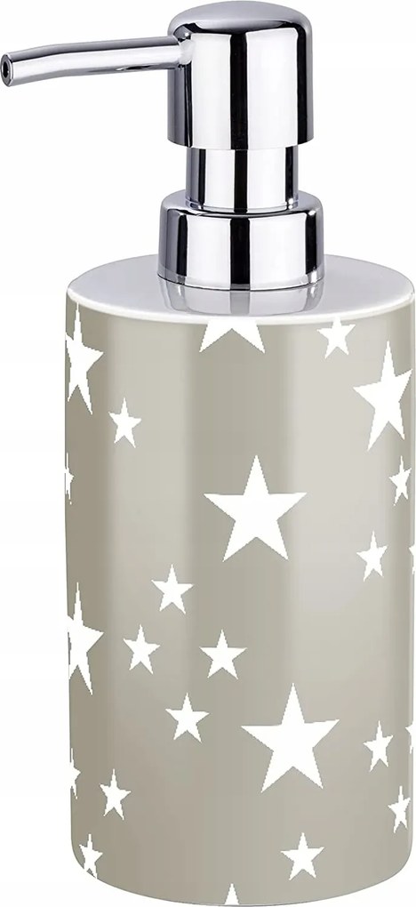 Szappanadagoló Wenko 360 ml bézs, csillag mintás