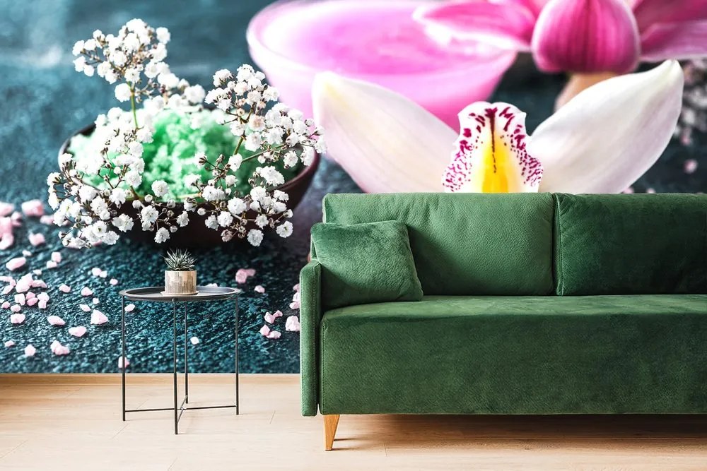 Öntapadó fotótapéta gyönyörű orchidea