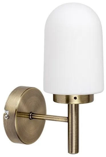 Rabalux 71060 - Fürdőszobai fali lámpa ZENKAI 1xE14/10W/230V IP44 bronz