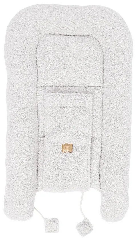 Elefántcsont színű babafészek 55x83 cm – Meowbaby