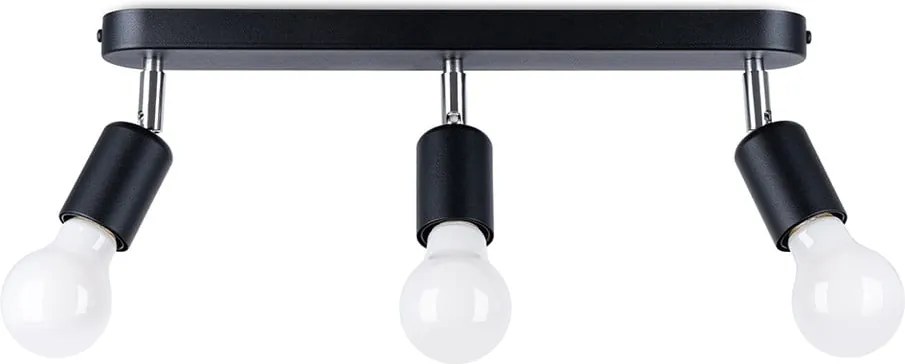 Fekete fém mennyezeti lámpa ø 6 cm Brando – Sollux