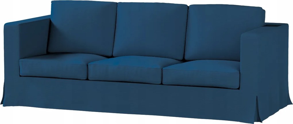 Dekoria Karlanda 3 személyes kinyitható kanapé huzat Ikea kék