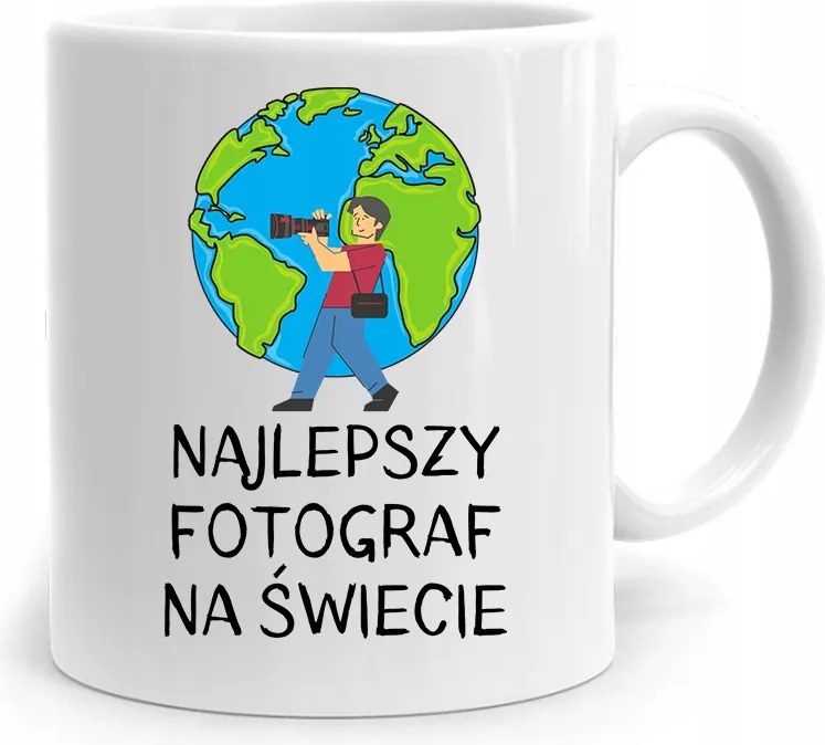 Bögre Fotósnak A Világ Legjobb Fotósa fényképes nyomtatással