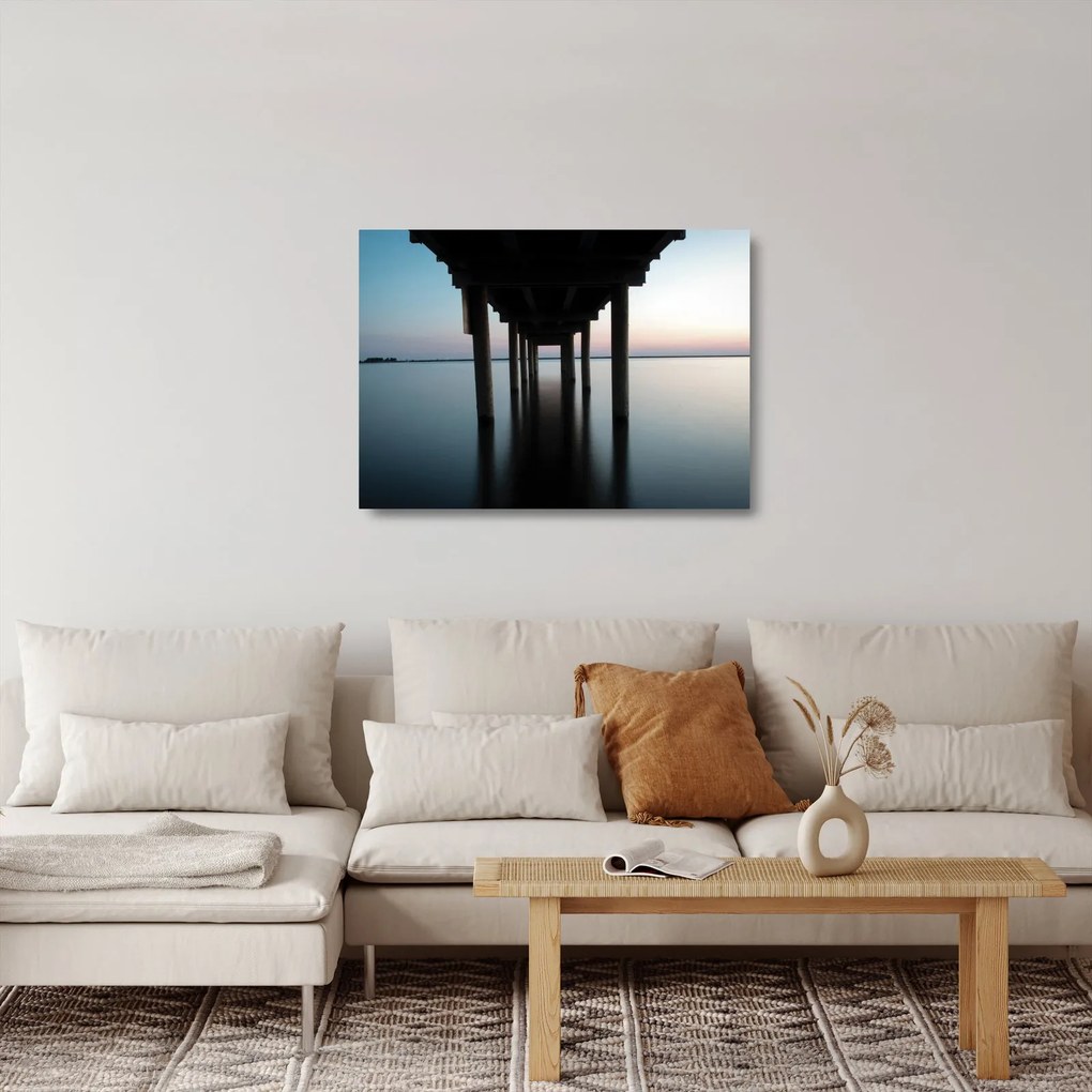 Kép - Nyugodt szint (üvegen) (70x50 cm)