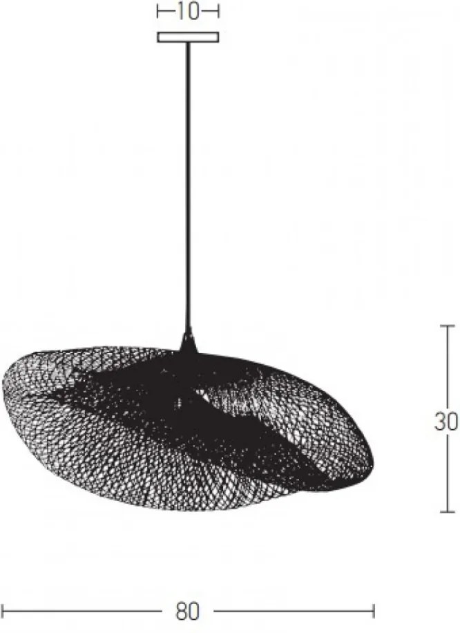 Zambelis PENDANT LAMP 19108 Függőlámpa 1x40w/E27 IP20