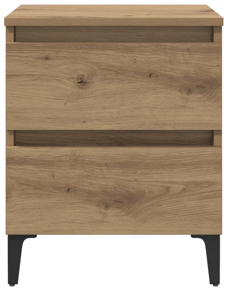 Éjjeliszekrény kézműves tölgy 40 x 35 x 50 cm Faanyag