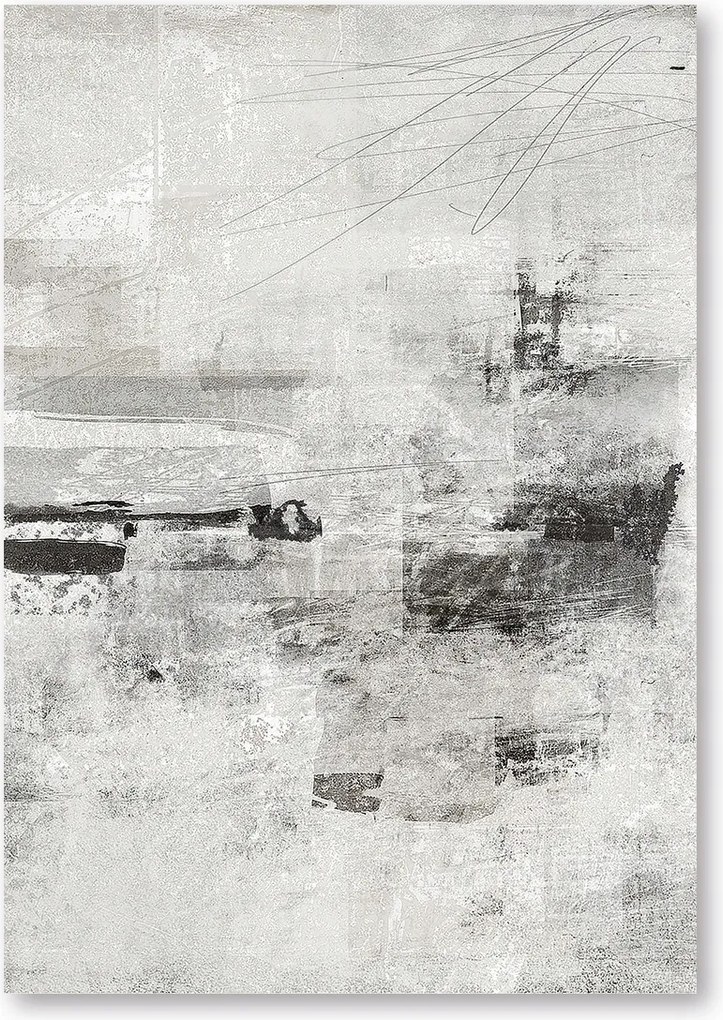 Dekoria Beige Abstract vászonkép 35x50cm