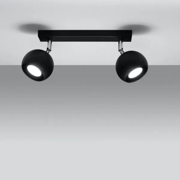 Sollux SL.0444 - Mennyezeti spotlámpa OCULARE 2xGU10/10W/230V