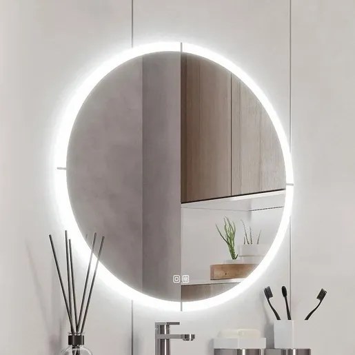 Kerek LED tükör két érintésérzékelővel, 600 mm ZP 24000RVX