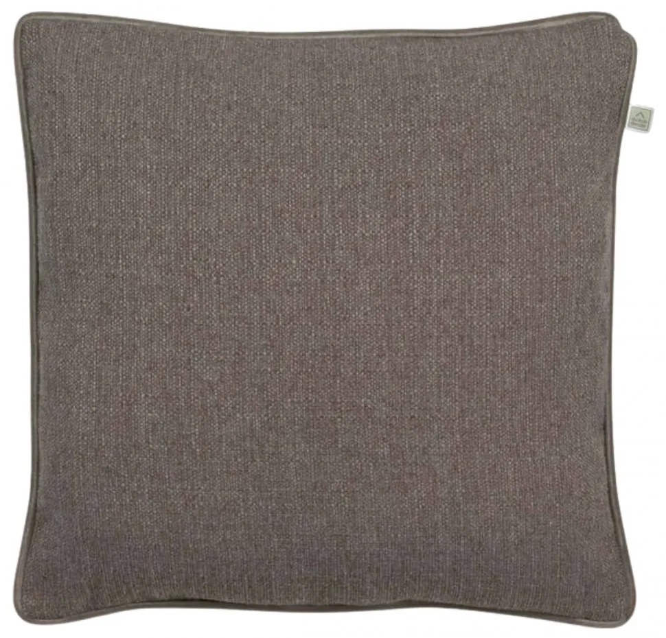 VISKER TAUPE barna dekoratív párnahuzat 45x45 cm