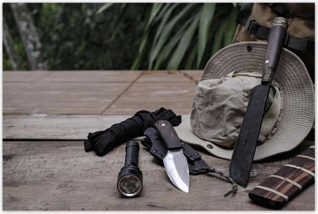 Poszterek 120x80 Túlélő kés túlélés