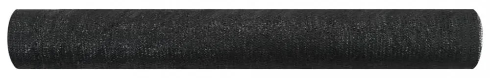 fekete HDPE belátásgátló háló 3,6 x 10 m 75 g/m²