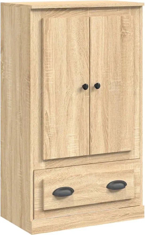 vidaXL sonoma tölgy szerelt fa magasszekrény 60x35,5x103,5 cm