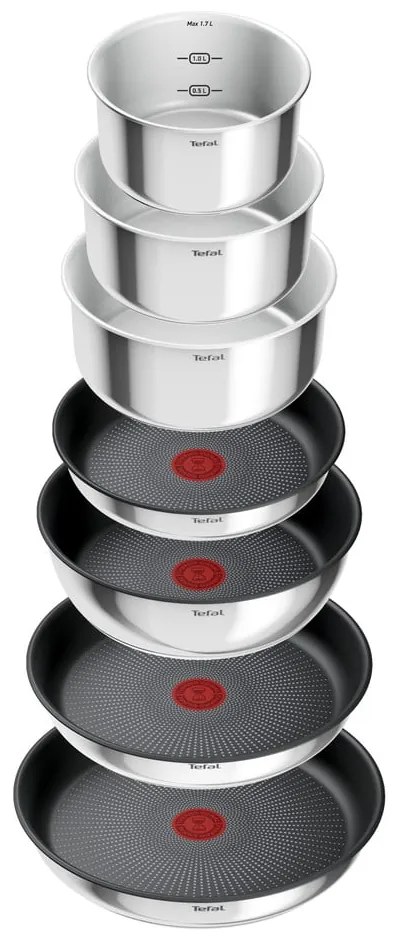 Rozsdamentes acél edény készlet 13 db-os INGENIO Emotion L897DS04 – Tefal